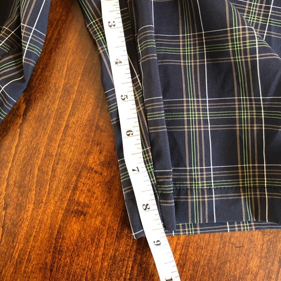 Chaps shorts. Plaid. - Picture 4 of 4